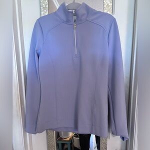 Fairway & Greene Light Purple Quarter Zip Pullover